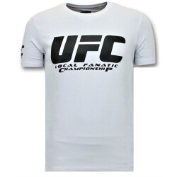 Local Fanatic T-shirts met print ufc championship basic
