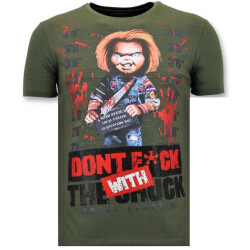 Local Fanatic T-shirt bloody chucky angry print
