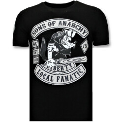 Local Fanatic T-shirt met opdruk sons of anarchy