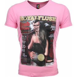 Local Fanatic T-shirt royal flush glossy