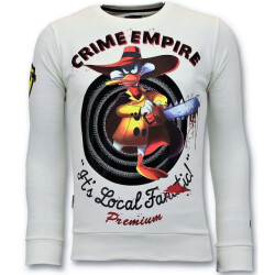 Local Fanatic Sweater crime empire