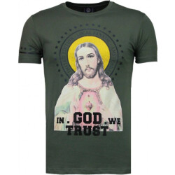 Local Fanatic Jesus rhinestone t-shirt