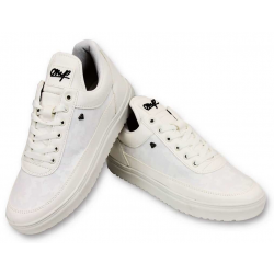 Cash Money Schoenen case army full white