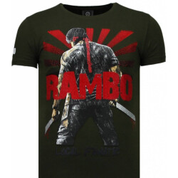 Local Fanatic Rambo shine rhinestone t-shirt