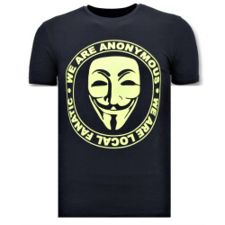 Local Fanatic T-shirt we are anonymous
