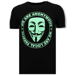 Local Fanatic T-shirt we are anonymous