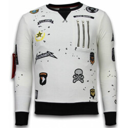 Local Fanatic Embroidery sweater patches
