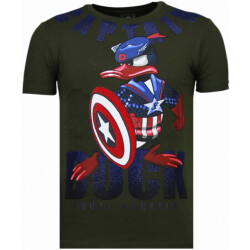 Local Fanatic Captain duck rhinestone t-shirt