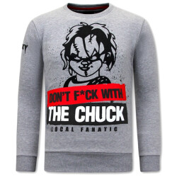 Local Fanatic Sweater met print chucky