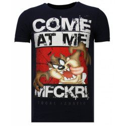 Local Fanatic Taz mania rhinestone t-shirt