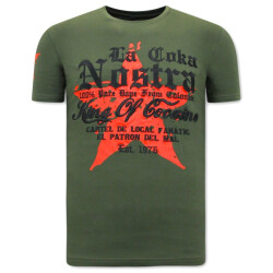 Local Fanatic T-shirt king of cocaines la coka nostra