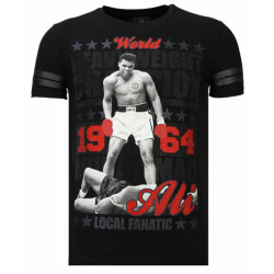 Local Fanatic Greatest of all time ali t-shirt