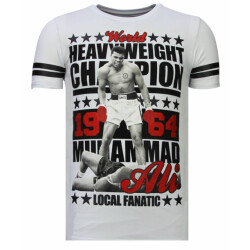 Local Fanatic Greatest of all time ali t-shirt