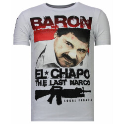 Local Fanatic Cocaine cowboy rhinestone t-shirt