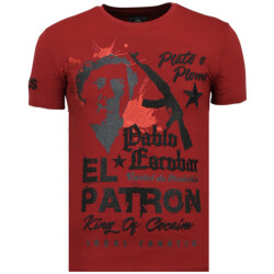 Local Fanatic El patron pablo rhinestone t-shirt