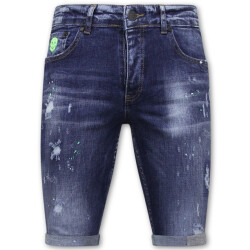 Local Fanatic Korte broek met verfspatten 1017