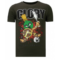 Local Fanatic Glory martial rhinestone t-shirt
