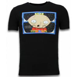 Local Fanatic Stewie home alone t-shirt