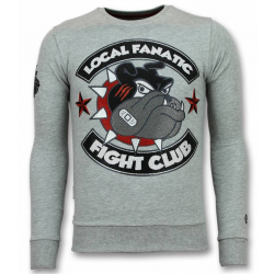 Local Fanatic Fight club trui bulldog sweater