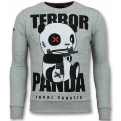 Local Fanatic Panda trui terror sweater