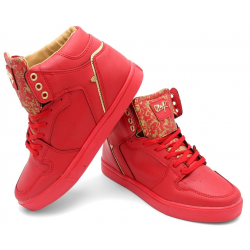Cash Money Sneakers majesty red gold 2
