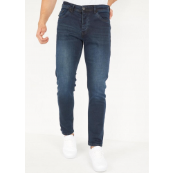 True Rise Jeans regular fit donker