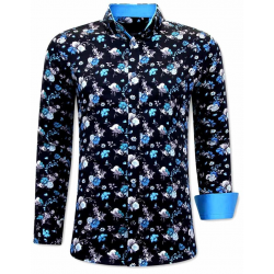 Tony Backer Overhemden online blauw