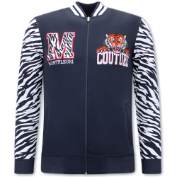 Tony Backer Vest met print tiger design