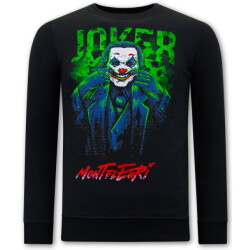 Tony Backer Sweater met print joker