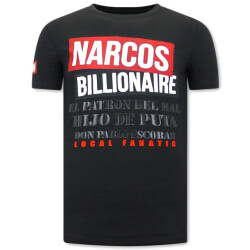 Local Fanatic Print-shirt narcos