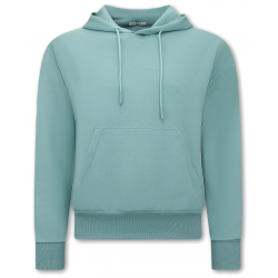 Tony Backer Basic oversize fit hoodie mint