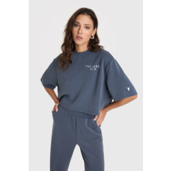 Alix The Label 2502865082 flowy cropped t-shirt