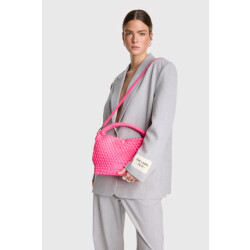 Alix The Label 2502060102 braided feaux leather bag