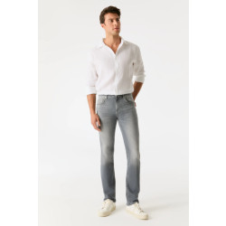 Cup of Joe Lance heren straight-fit jeans light grey