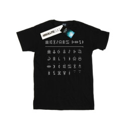 Li-cense Disney meisjes artemis fowl gnommish alfabet katoenen t-shirt