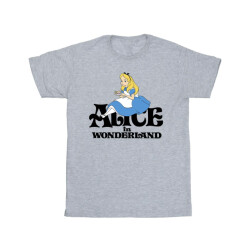 Li-cense Disney meisjes alice in wonderland theedrinker klassiek katoenen t-shirt
