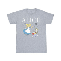 Li-cense Disney meisjes alice in wonderland volg het konijn katoenen t-shirt