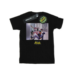 Li-cense Dc comics meisjes batman tv-serie skyscraper climb katoenen t-shirt