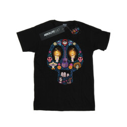 Li-cense Disney meisjes coco kaars doodshoofd katoenen t-shirt