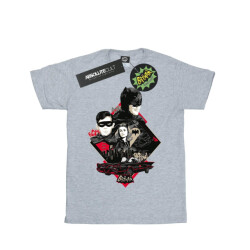 Li-cense Dc comics meisjes batman tv-serie character skyline katoenen t-shirt