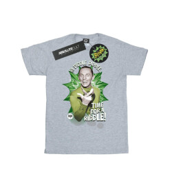 Li-cense Dc comics meisjes batman tv-serie the riddler tijd voor een raadsel katoenen t-shirt