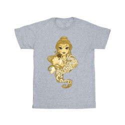 Li-cense Disney meisjes beauty and the beast oordeel nooit katoenen t-shirt