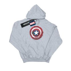 Li-cense Marvel dames captain america splatter shield hoodie
