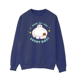 Li-cense Disney heren big hero 6 baymax hugs everyday sweatshirt
