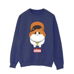 Li-cense Disney heren big hero 6 baymax kitten face sweatshirt