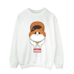 Li-cense Disney heren big hero 6 baymax kitten face sweatshirt