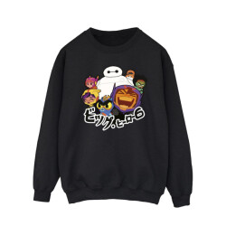 Li-cense Disney heren big hero 6 baymax groep manga sweatshirt