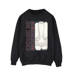 Li-cense Disney heren big hero 6 baymax excuse me wat lucht sweatshirt