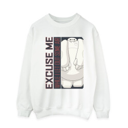 Li-cense Disney heren big hero 6 baymax excuse me wat lucht sweatshirt