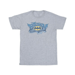 Li-cense Dc comics meisjes batman graffiti logo katoenen t-shirt